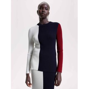 

Jersey con diseño color block de mujer Talla: L