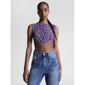 

Blusa Archive con estampado integral de mujer Talla: L