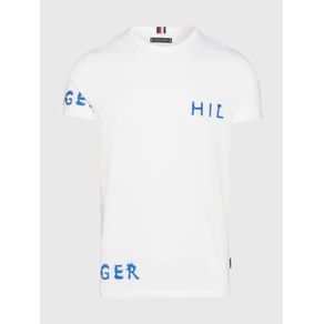 

Playera de corte slim con logo de hombre Talla: M