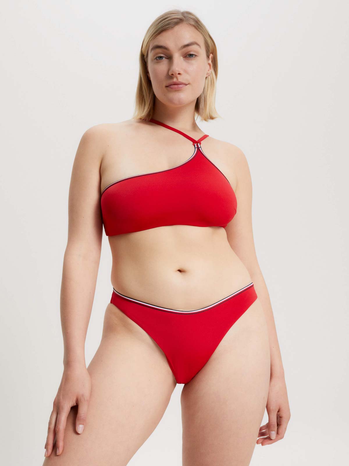 Parte inferior de bikini global stripe mujer Tommy Hilfiger