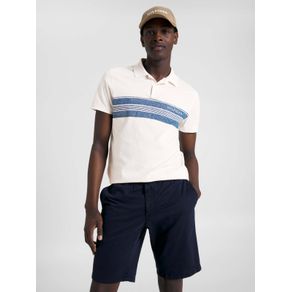 

Polo de rayas y corte regular Talla: L