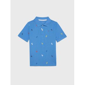 

Polo con flamingos estampados de niño Talla: L