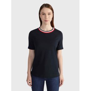 

Playera con franjas distintivas de mujer Talla: L