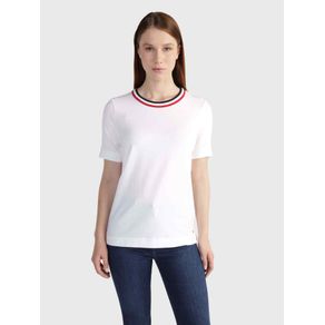 

Playera con franjas distintivas de mujer Talla: L