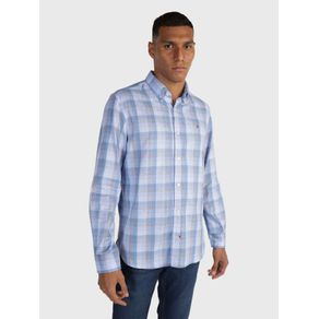 

Camisa con cuadros estampado de hombre Talla: L