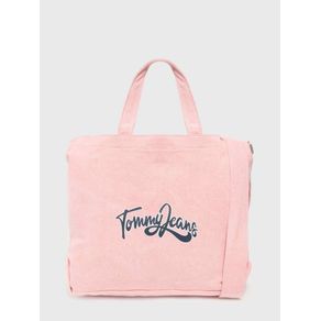 

Bolsa tote con firma estampada de mujer Talla: ÚNICA