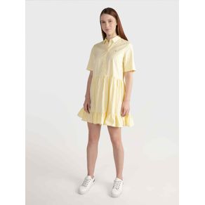 

Vestido con olán bajo de mujer Talla: L