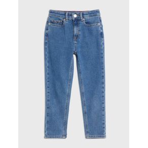 

Jeans cónicos de talle alto Essential de niña Talla: 10