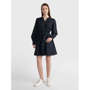 

Vestido con líneas caladas de mujer Talla: 32