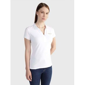 

Polo con firma bordada de mujer Talla: L