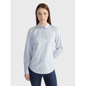 

Camisa con monograma calado de mujer Talla: 32