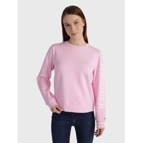 

Sudadera logo en manga de mujer Talla: L