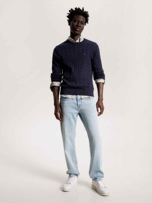 Sueter-de-punto-trenzado-de-hombre