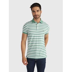 

Polo con franjas horizontales de hombre Talla: L