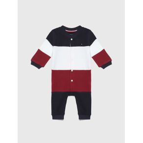 

Mameluco con franjas distintivas de bebé Talla: 0-3M