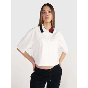 

Polo Global Stripe de corte amplio de mujer Talla: L