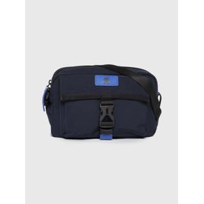 

Bolsa crossbody con logo metálico de hombre Talla: ÚNICA