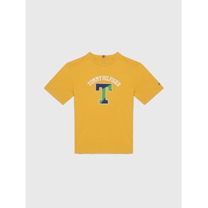 

Playera de algodón orgánico con logo de niño Talla: 12