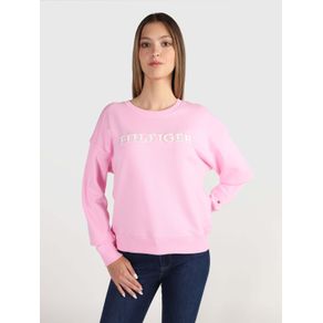 

Sudadera con bordado del monotipo Hilfiger de mujer Talla: L