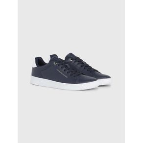 

Tenis de piel con talón a contraste Talla: 26.5