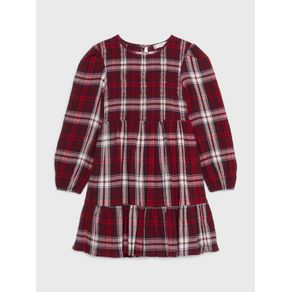 

Vestido de tartán Tommy con manga larga Talla: 10