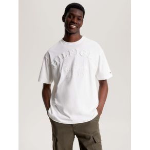 

Playera de monotipo Hilfiger y corte clásico Talla: L