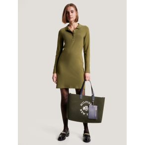 

Vestido 1985 con manga larga y cuello de polo Talla: L