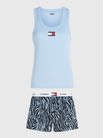 Pijama-corto-Heritage-con-textura