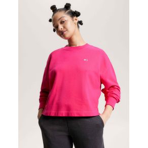 

Sudadera cropped con aplicación tonal Talla: L
