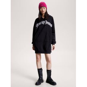 

Vestido oversize con capucha y logo Talla: L