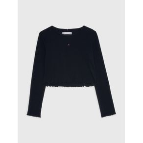 

Playera Essential entallada de manga larga Talla: 10