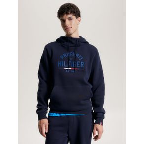 

Sudadera con capucha y logo gráfico Talla: L