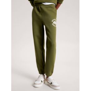 

Joggers con logo universitario aterciopelado Talla: L