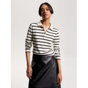 

Polo de manga larga y corte slim Talla: L