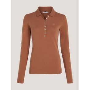 

Polo de manga larga y corte slim Talla: L