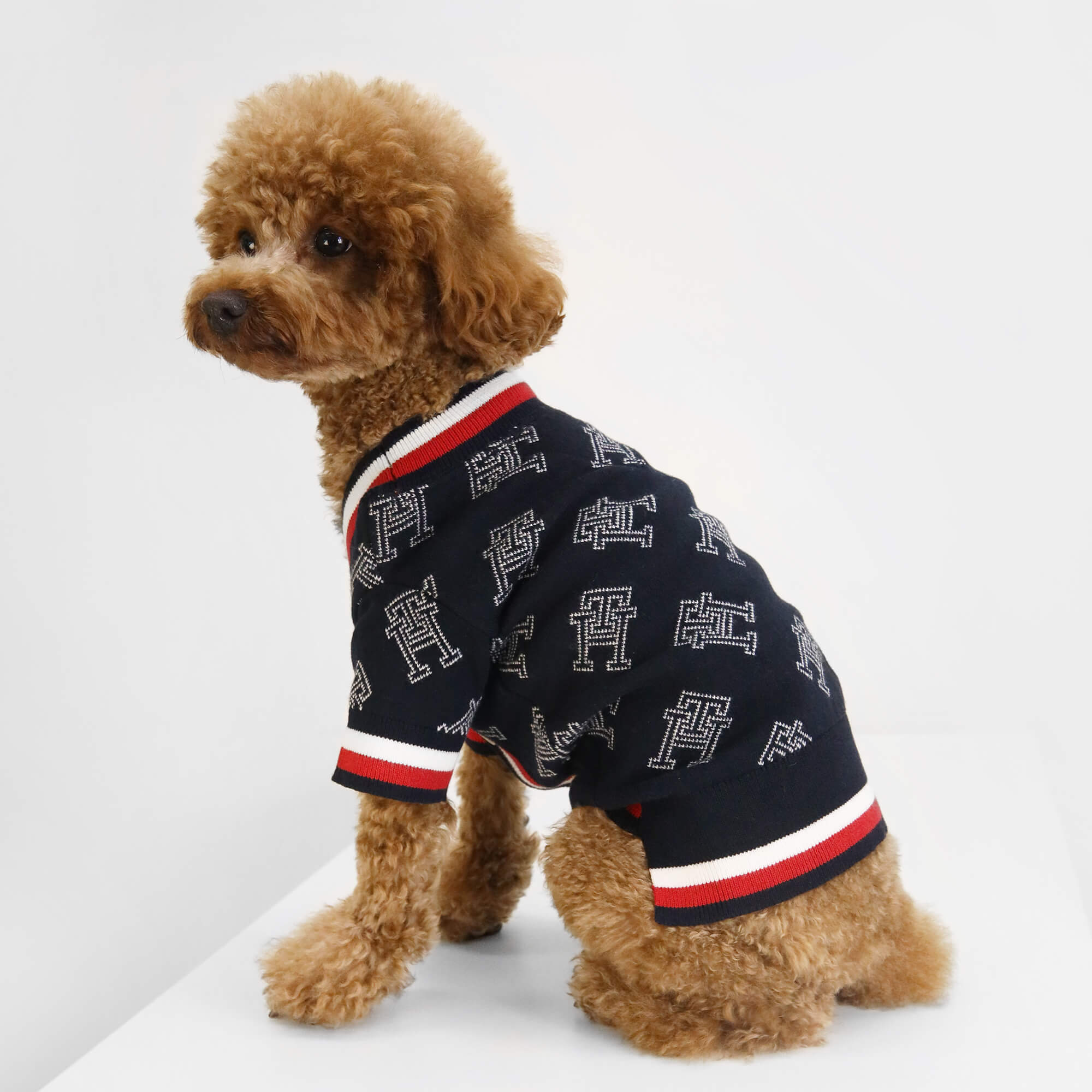 Suéter con botones para perro Tommy Hilfiger
