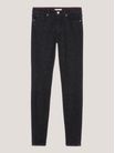 Jeans-Como-TH-Flex-de-talle-medio-ceñidos-negros-de-mujer