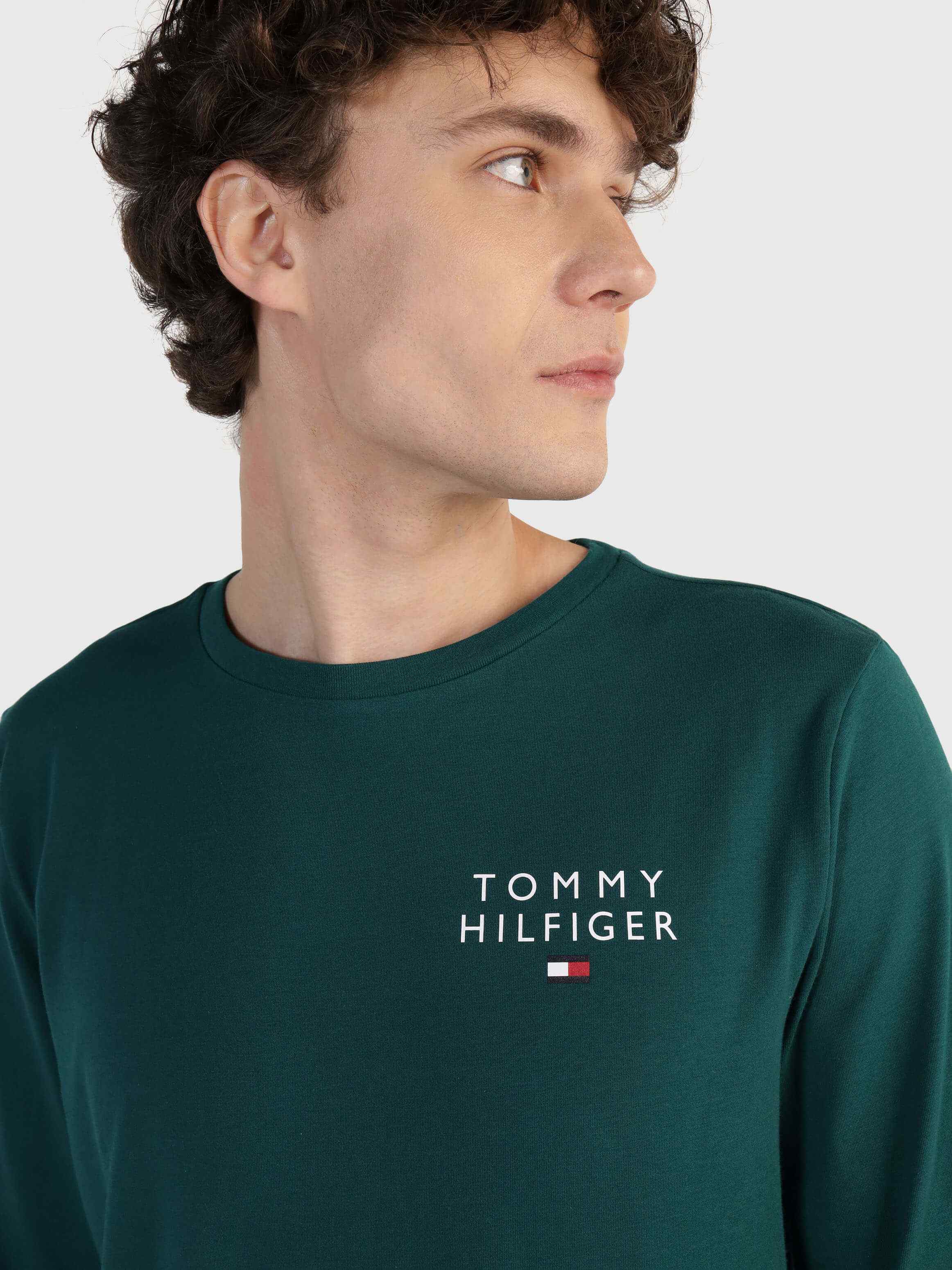 Conjunto de pijama logo estampado hombre Tommy Hilfiger