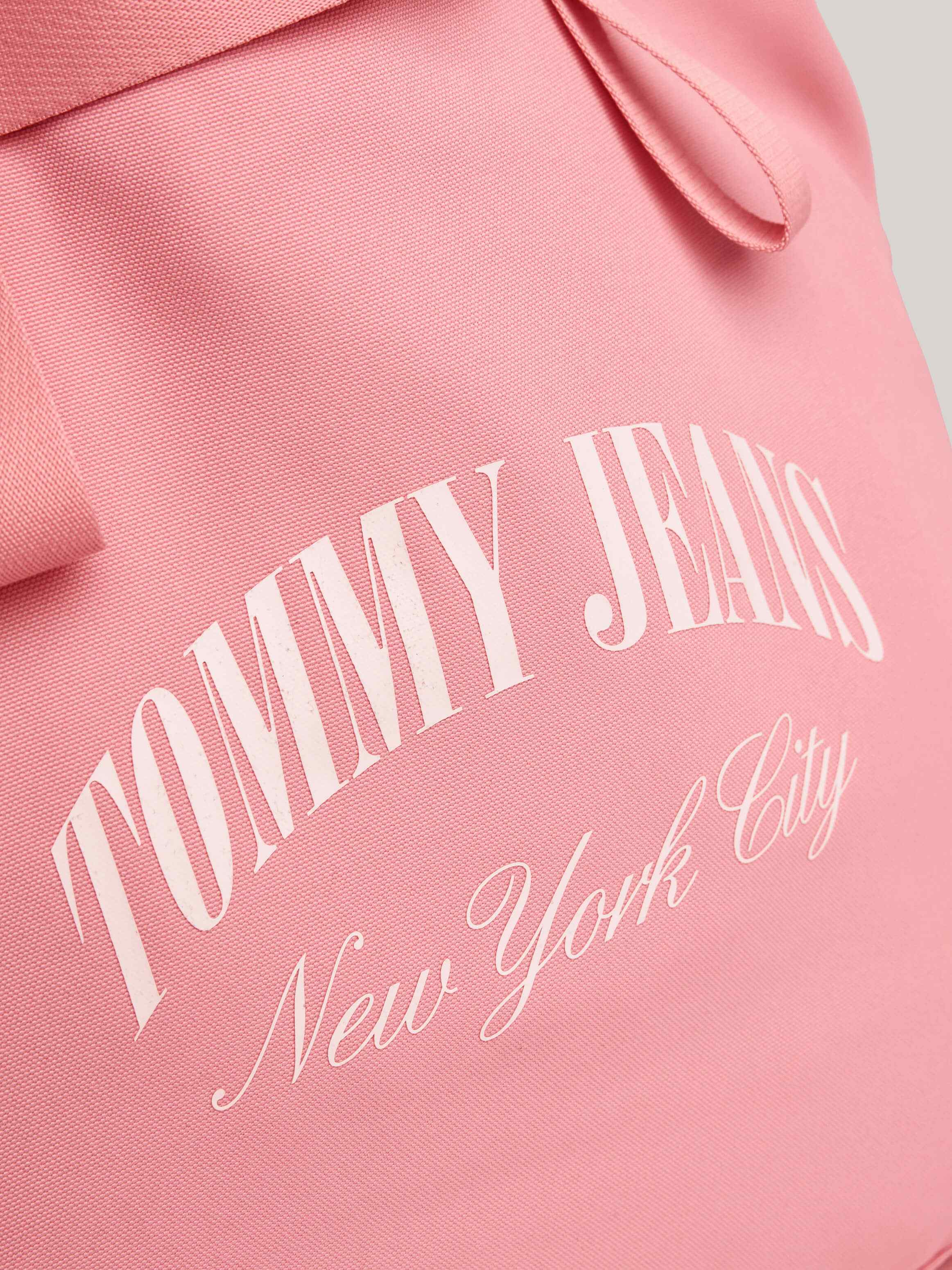 Bolso tote mediano con logo de mujer Tommy Jeans
