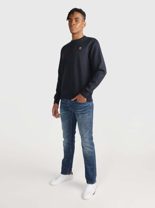 Sudadera-con-logo-en-manga-de-hombre