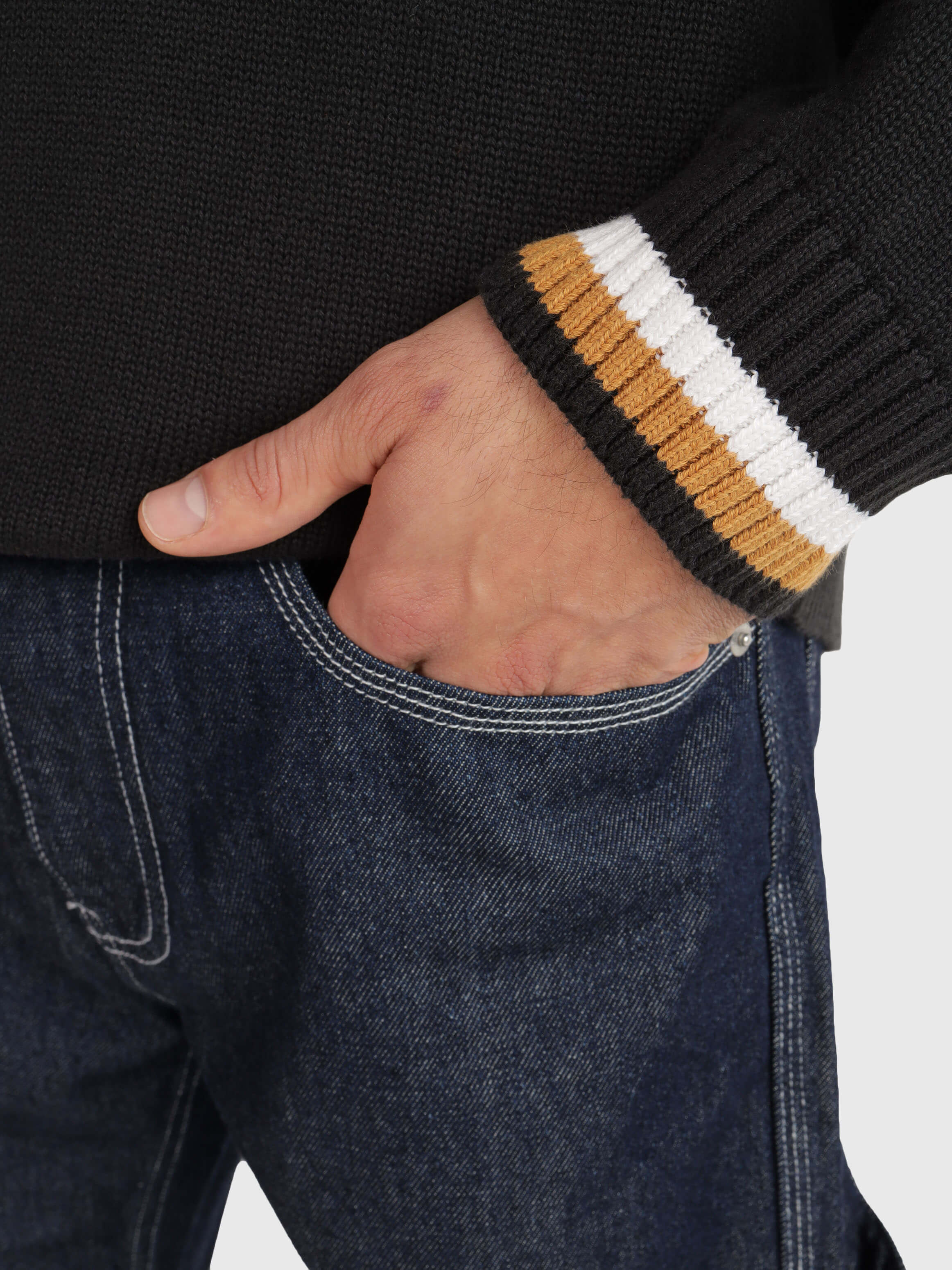 Suéter con logo contrastante de hombre Tommy Jeans