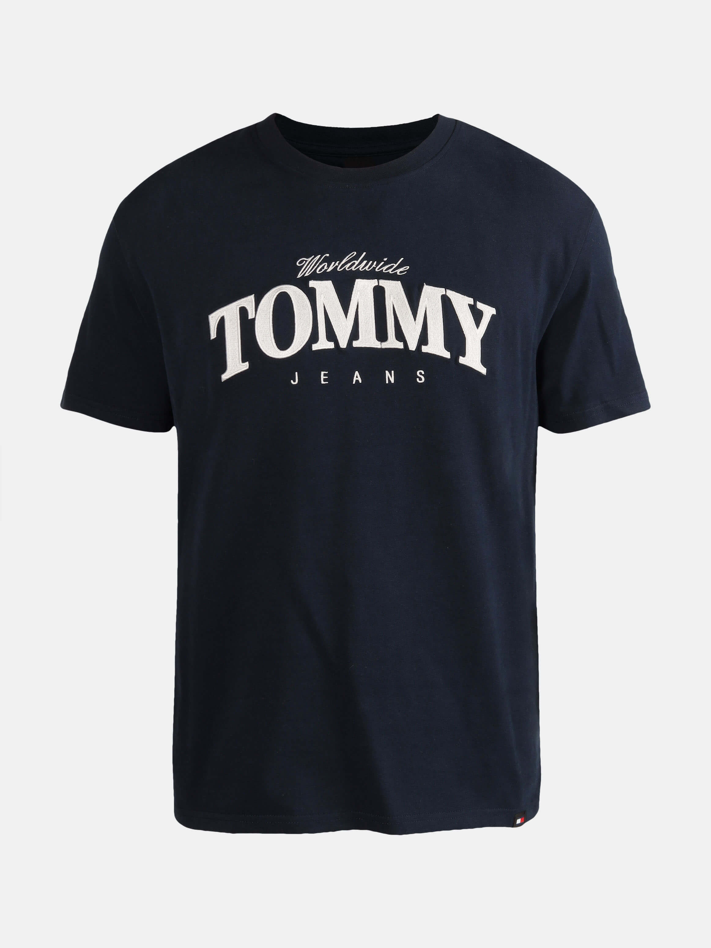 Playera con logo bordado de hombre Tommy Jeans