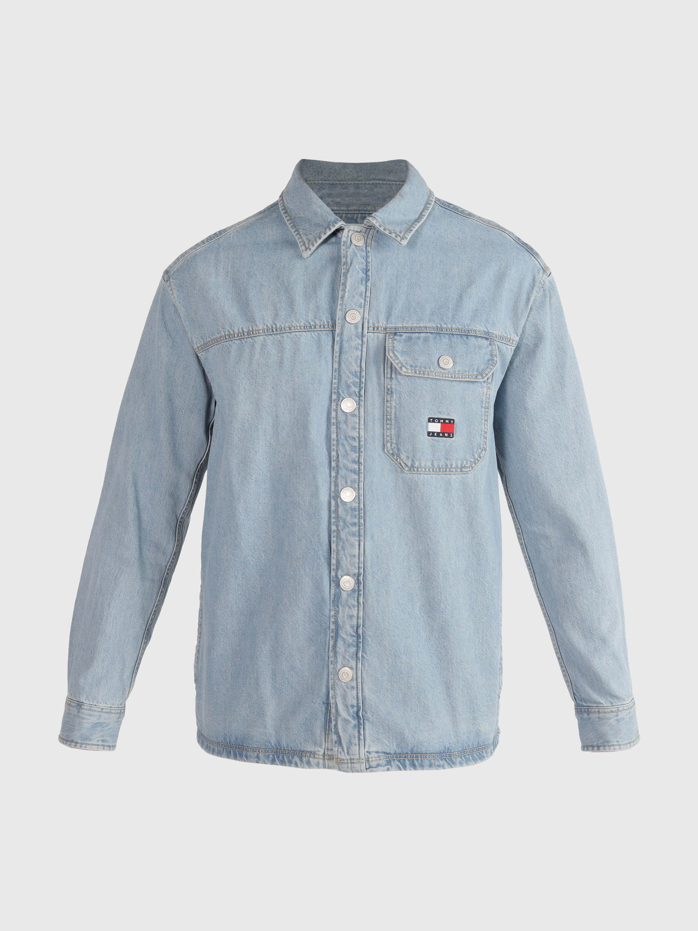 Camisa con logo bordado de hombre Tommy Jeans