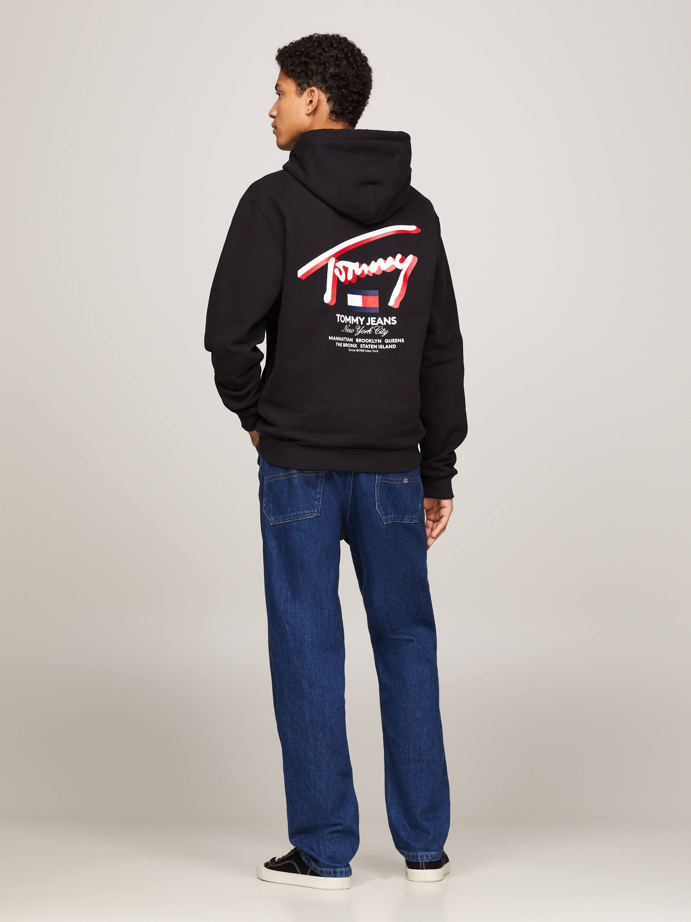 Sudadera con capucha y logo gráfico de hombre Tommy Jeans