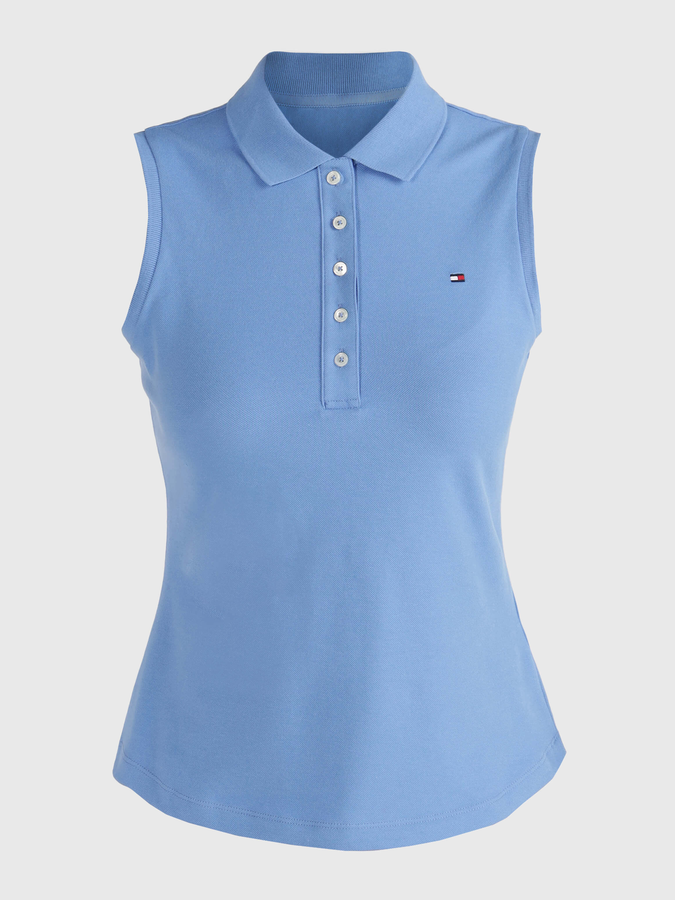 Polo 1985 Collection de corte slim sin mangas mujer Tommy Hilfiger
