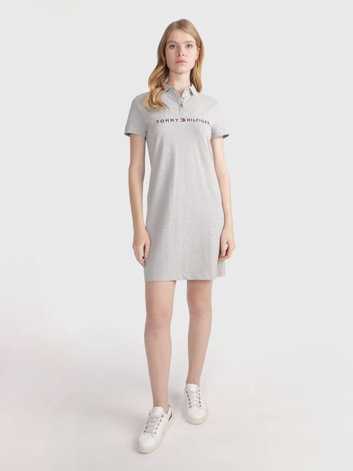 Vestido-Tommy-Hilfiger-con-logo-bordado-de-mujer