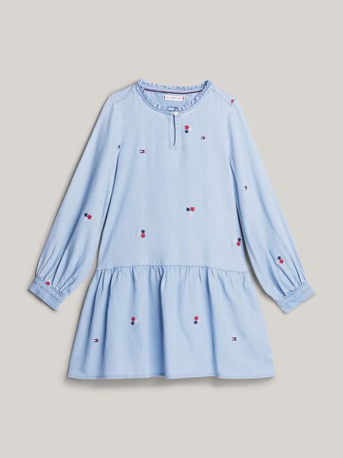 vestido-de-corte-evase-con-bordado-floral-de-nina-tommy-hilfiger-KG0KG08104-1A7