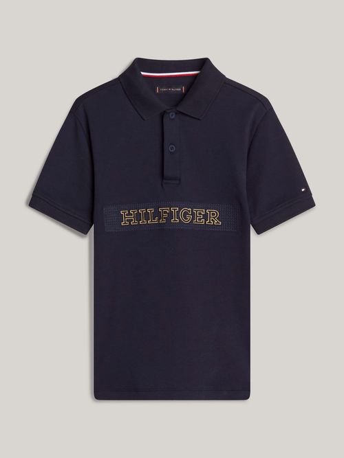 Polo-logo-Hilfiger-con-corte-regular-de-niño-Tommy-Hilfiger