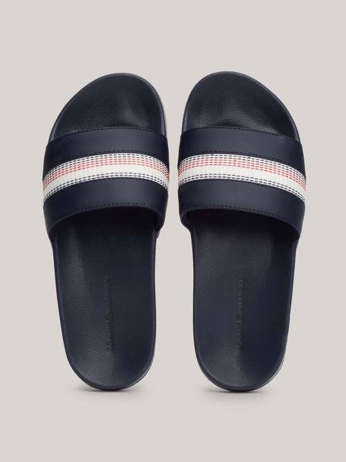 Chanclas-Global-Stripe-con-pespuntes-de-mujer-Tommy-Hilfiger
