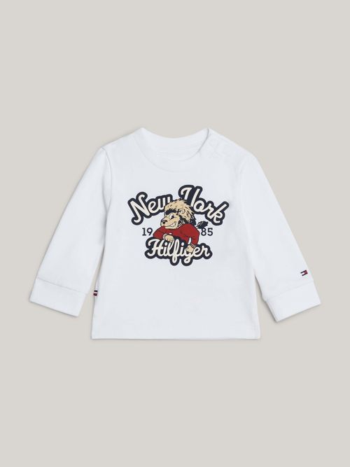 Playera-de-manga-larga-con-logo-estampado-de-niños-unisex-Tommy-Hilfiger